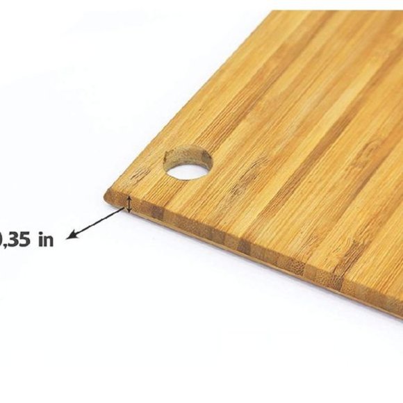 Bamboo Wood Cutting Board Compact Design - Picture 6 of 6